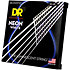 Hi Def Neon White 6 Cordes Extra Light 10-48 DR Strings