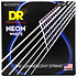 Hi Def Neon White 6 Cordes Extra Light 10-48 DR Strings