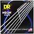 Hi Def Neon White 6 Cordes Custom Light 11-50 DR Strings
