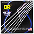 Hi Def Neon White 6 Cordes Light 12-54 DR Strings