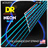Hi Def Neon Blue 6 Cordes Extra Light 10-48 DR Strings
