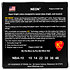Hi Def Neon Blue 6 Cordes Extra Light 10-48 DR Strings