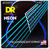 Hi Def Neon Blue 6 Cordes Custom Light 11-50 DR Strings