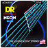 Hi Def Neon Blue 6 Cordes Light 12-54 DR Strings