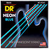 Hi Def Neon Blue 4 Cordes Light 40-100 DR Strings