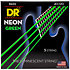 Hi Def Neon Green 5 Cordes Light 40-120 DR Strings