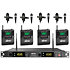 Pack ACT 2400 QUAD micro cravate MU53L Mipro