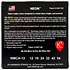 Hi Def Neon Multi Color 6 Cordes Light 12-54 DR Strings