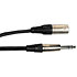 K14-3 Câble XLR mâle / Jack TRS 3m Yellow Cable