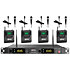 Pack ACT 2400 QUAD micro cravate MU55L Mipro
