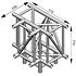 ASR42 Angle 4 départs pied 90 degrés 0,71m x 0,71m x 0,50m ASD