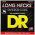 Long Necks Tapered Stainless Steel 6 Cordes Medium 30-125 DR Strings