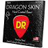 Dragon Skin Clear Coated 6 cordes Medium 30-125 DR Strings