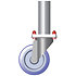 PR060 Pied à roulette simple hauteur 0.6 m ASD
