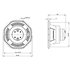 8CX21 16+16 Ohm B&C Speakers