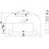 EML 5028/2 1/2 Lest noir 500 x 290 x 40 mm ASD