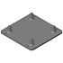 EMLSP 290 Embase à spiter mâle 350 x 350 x 15 mm pour SC 300 ASD