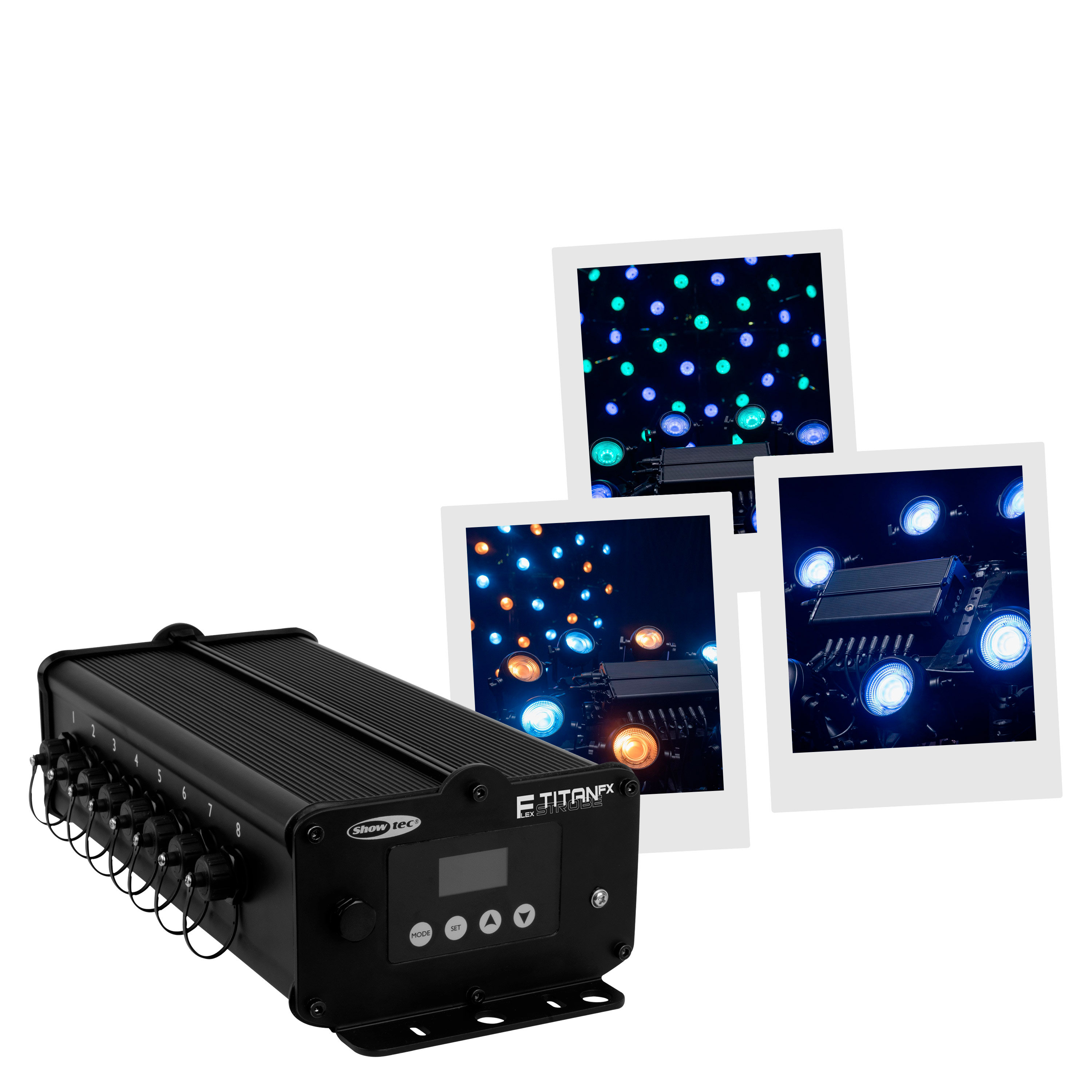 Showtec Contrôleur pour Titan Strobe FLEX FX - Contrôleur DMX SonoVente.com