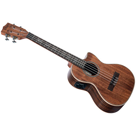 Kala Solid Acacia Tenor Cutaway EQ + Étui