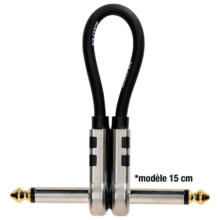 Klotz Câble PatchMaster Jacks mâles TS coudés 30 cm