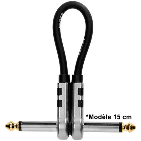Klotz Câble PatchMaster Jacks mâles TS coudés 40 cm