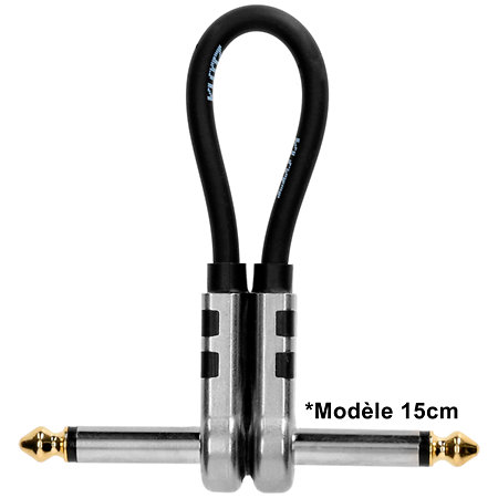 Câble PatchMaster Jacks mâles TS coudés 60 cm Klotz
