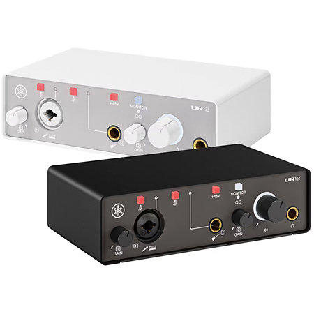 Yamaha UR12 MK3 Black - Audio Interfaces SonoVente.com - en