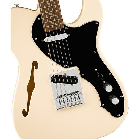 Affinity Telecaster Thinline Olympic White Squier by FENDER