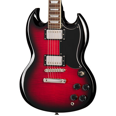 SG Tribute Plus Cherry Burst Epiphone