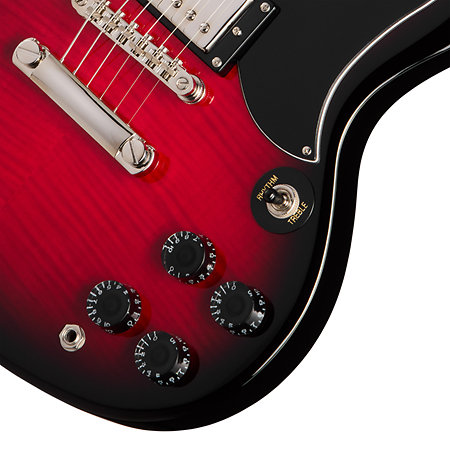 SG Tribute Plus Cherry Burst Epiphone