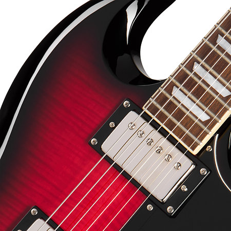 SG Tribute Plus Cherry Burst Epiphone