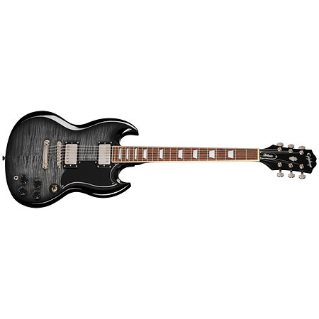 SG Tribute Plus Ebony Burst Epiphone