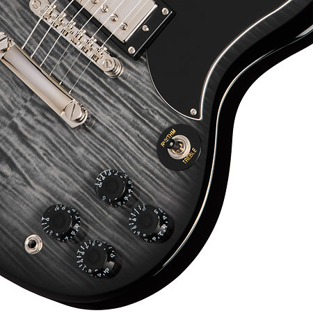 SG Tribute Plus Ebony Burst Epiphone