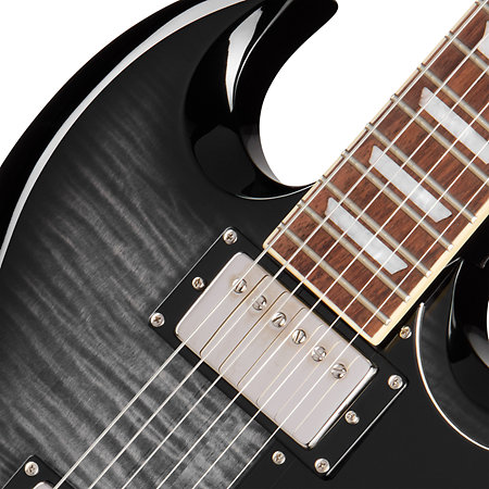 SG Tribute Plus Ebony Burst Epiphone