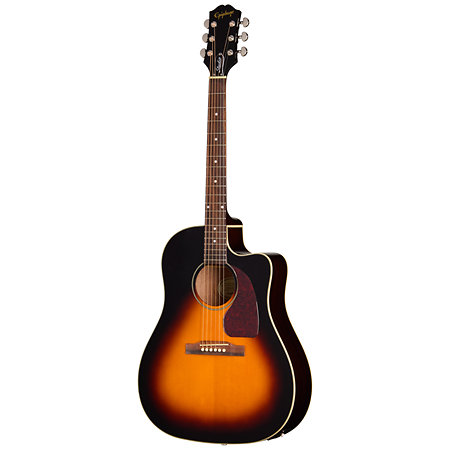 J-45 Studio EC Acoustic Collection Vintage Sunburst + Housse Epiphone