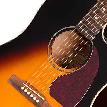 J-45 Studio EC Acoustic Collection Vintage Sunburst + Housse Epiphone