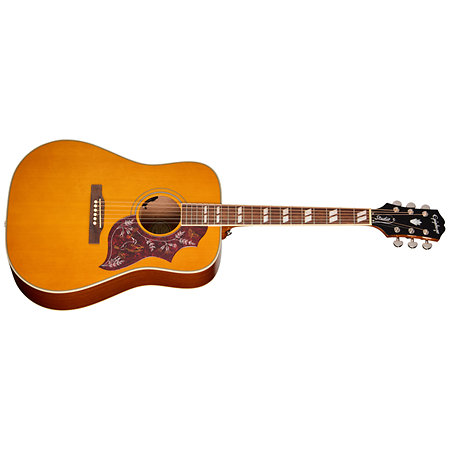 Hummingbird Studio Acoustic Collection Antique Natural + Housse Epiphone