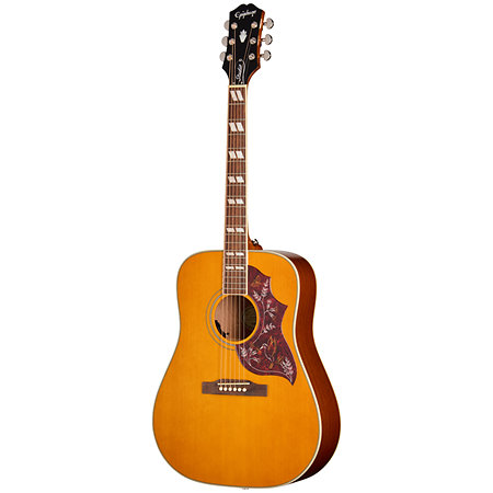 Hummingbird Studio Acoustic Collection Antique Natural + Housse Epiphone