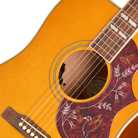 Hummingbird Studio Acoustic Collection Antique Natural + Housse Epiphone