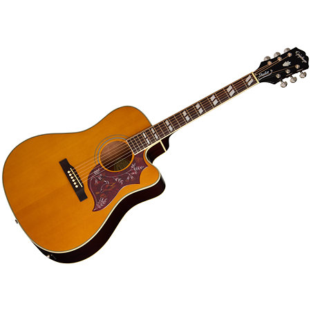 Epiphone Hummingbird Studio EC Acoustic Collection Antique Natural + Housse
