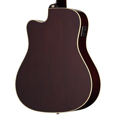Hummingbird Studio EC Acoustic Collection Antique Natural + Housse Epiphone