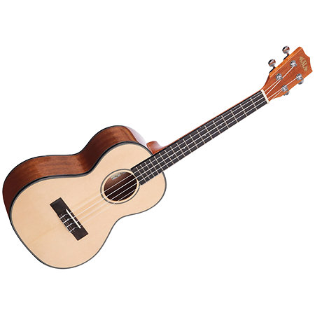Solid Spruce Top Mahogany Tenor + Housse Kala