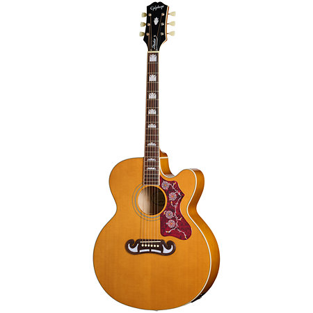 J-200 EC Studio Acoustic Collection Natural + Housse Epiphone