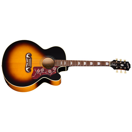 J-200 Studio EC Acoustic Collection Vintage Sunburst + Housse Epiphone