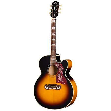 J-200 Studio EC Acoustic Collection Vintage Sunburst + Housse Epiphone
