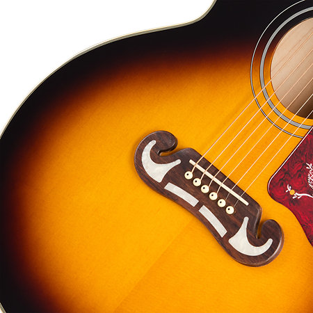 J-200 Studio EC Acoustic Collection Vintage Sunburst + Housse Epiphone