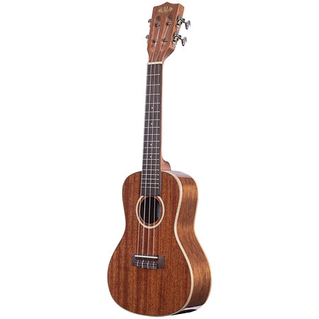 All Solid Gloss Mahogany Concert + Étui Kala