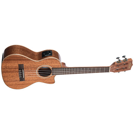 Kala All Solid Gloss Mahogany Tenor Cutaway EQ + Étui
