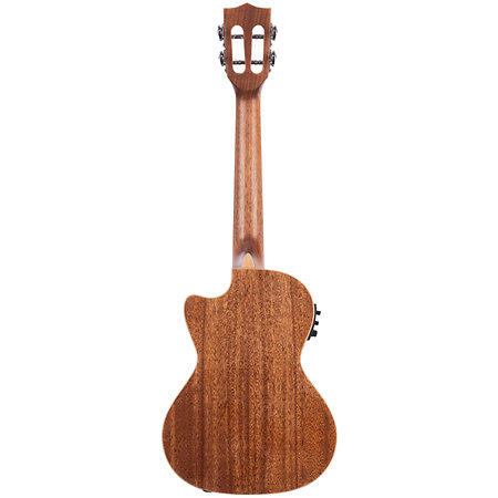 All Solid Gloss Mahogany Tenor Cutaway EQ + Étui Kala