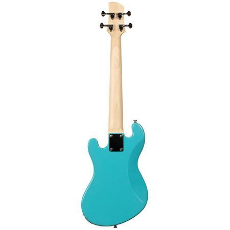 Solid Body U-Bass 4 Cordes Surf Blue + Housse Kala
